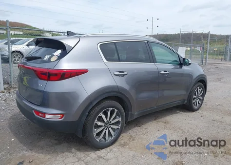 2017 Kia Sportage Ex из США, поврежденный, VIN KNDPNCAC1H7288155